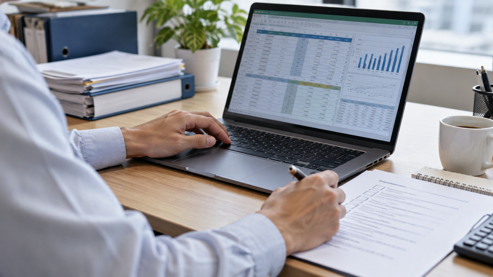 既存のExcelマクロを確認・修復する業務のイメージ